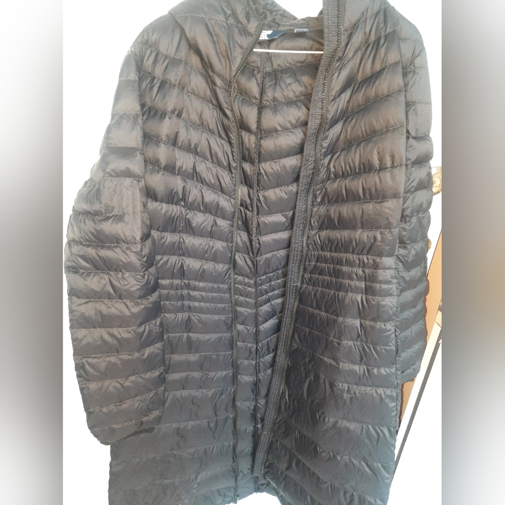 Lands' End Black Puffer Jacket Size XL - Picture 9 of 9